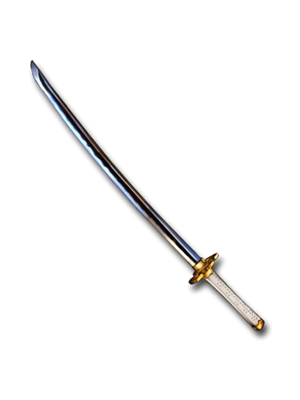 katana de plata